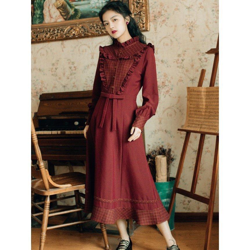 34 割引xl Ll 新作モデル Favoite レア マキシワンピース レトロ ロング フレア 大きめ Xl ロングワンピース ワンピース Xl Ll Www Wulfydiving Re