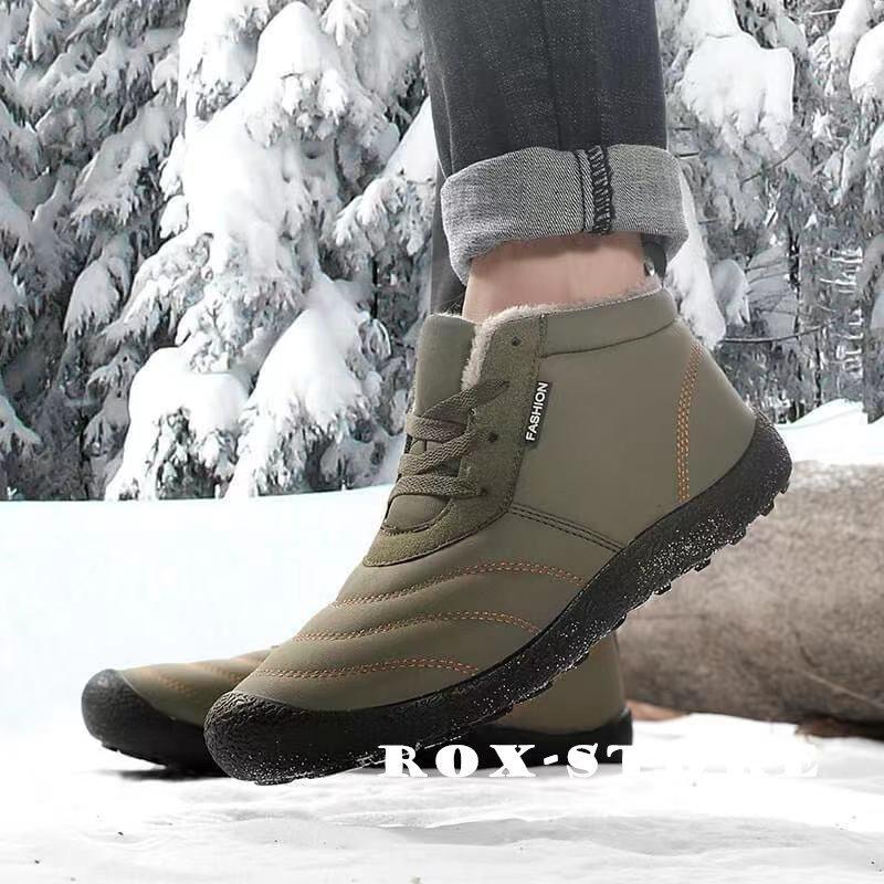 名作 シューズ スノーブーツ 雪靴 カジュアル 防滑 防水 スノーブーツ 防寒靴 撥水防水 防滑 保温 裏起毛 ファー付き 雪靴 スノーシューズ ウィンターブーツ 冬用 メンズ レディース Www Threeriversofs Com