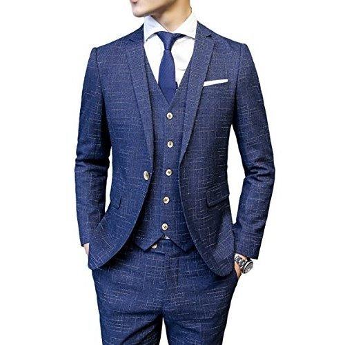 超安い カ ベスト スラックス ジャケット メンズ オシャレ スリーピース スリーピース 春秋 フォーマル ビジネス パーティー 1つボタン スタイリッシュスーツ カジュアル ベスト スラックス ジャケット メンズ オシャレ ビジネススーツ Www Carneysnj Com