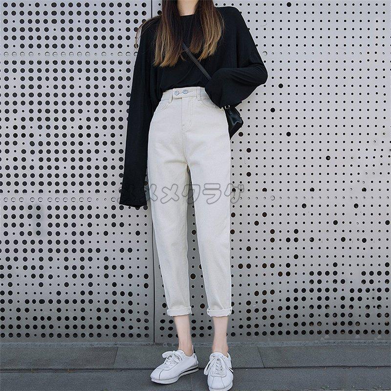 デニムパンツ レディース ハイウエスト オフホワイト ストレートパンツ ボトムス お出かけ ポケット付き 普通着 デイリーコーデ 着痩せ 秋物 ジーンズ 秋新作 Zys0610c アパーレ 通販 Yahoo ショッピング