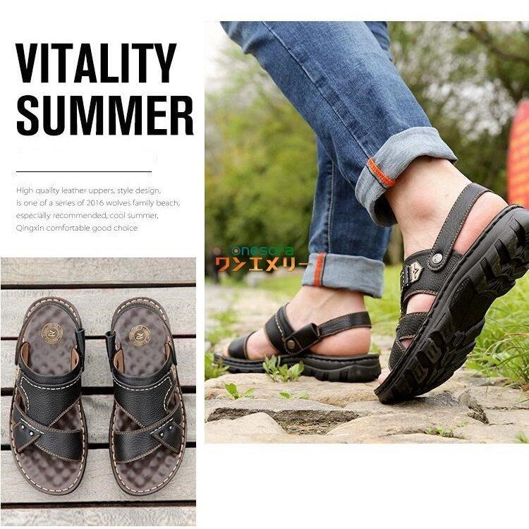サンダル メンズ 夏 おしゃれ サンダル シューズ 靴 紳士用 革サンダル 夏 アウトドア 通気 ビーサン 痛くない 軽量 メンズスリッパ ビーチ サンダル Zys0611a アパーレ 通販 Yahoo ショッピング