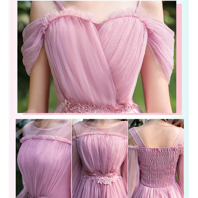 お揃いドレス介添えワンピースタイプロング ショートパーティーウェディングドレスブライズメイド服花嫁の結婚式友達同士着痩せ Zys0617f アパーレ 通販 Yahoo ショッピング