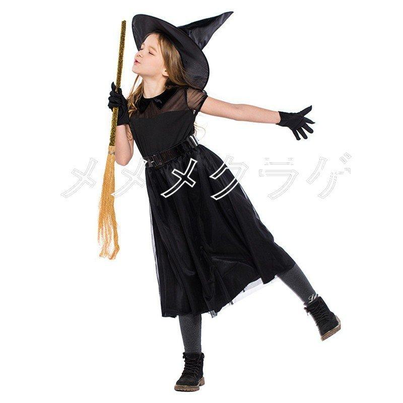 コスプレ ハロウイン コスチューム 子供用 巫女 コスプレ衣装 キャラクター 魔女 ハロウイン ワンピース イベント 演出用 アパーレ