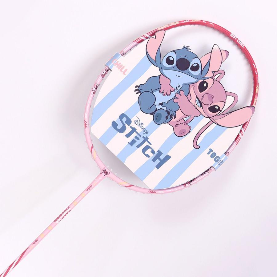 スティッチ エンジェル コラボ バドミントンラケット 4U-G6 ヘッド