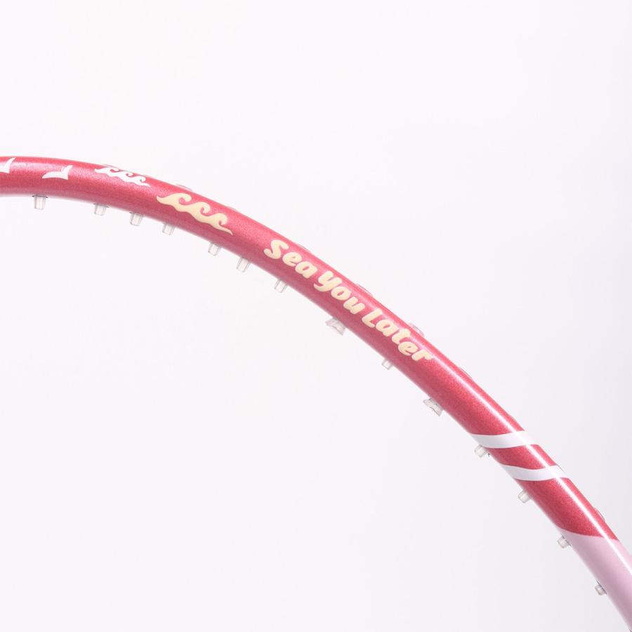 スティッチ エンジェル コラボ バドミントンラケット 4U-G6 ヘッド