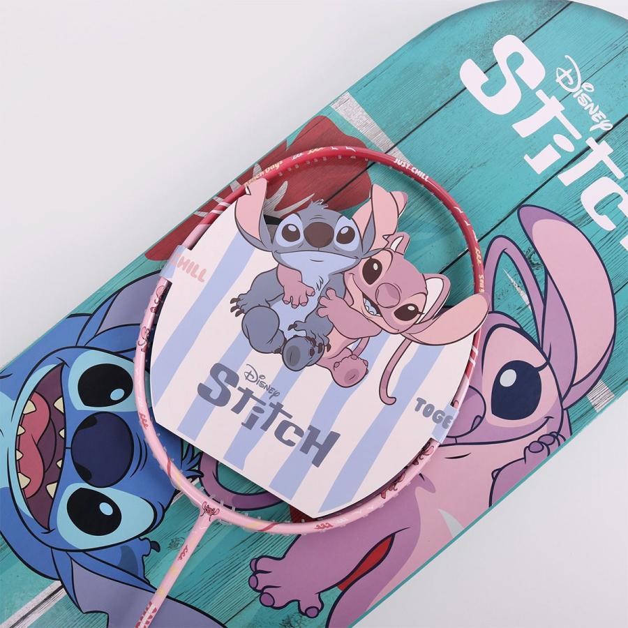 スティッチ エンジェル コラボ バドミントンラケット 4U-G6 ヘッド