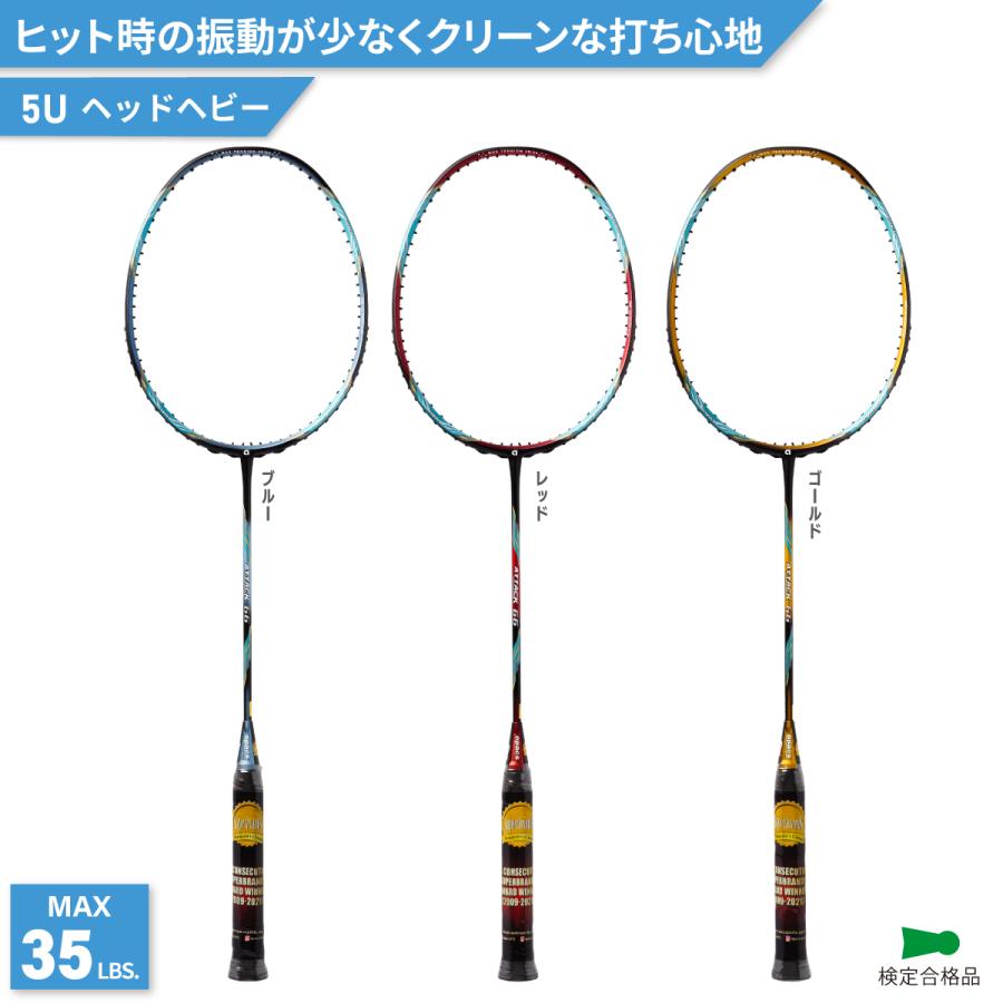 アパックス バドミントンラケット アタック66 ATTACK 66 5U