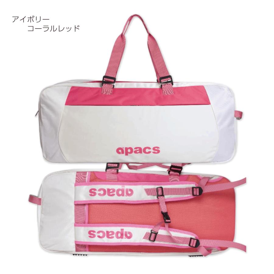 バドミントン ラケットバッグ トーナメントバッグ 3WAY スクエア型