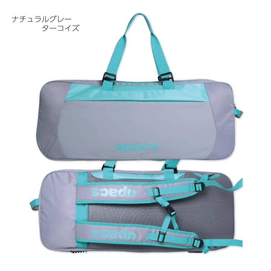 バドミントン ラケットバッグ トーナメントバッグ 3WAY スクエア型