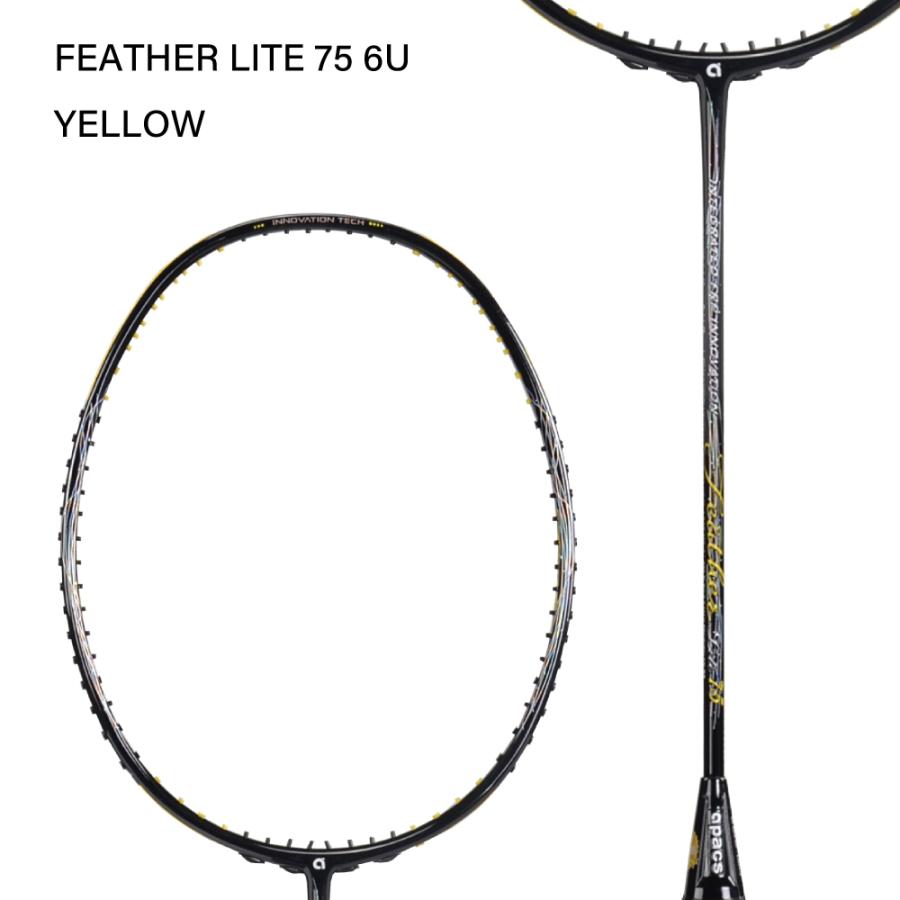 アパックス バドミントンラケット フェザーライト75 FEATHER LITE 75