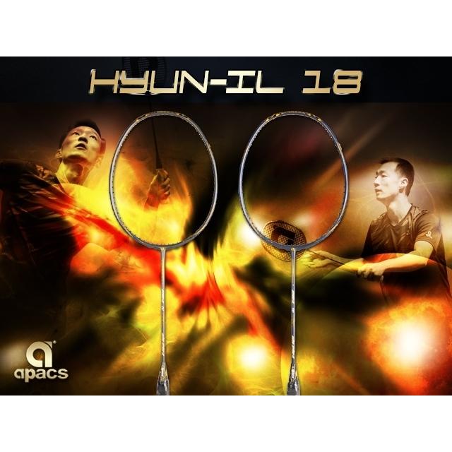 アパックス バドミントンラケット ヒュンイル18 20 HYUN-IL 18