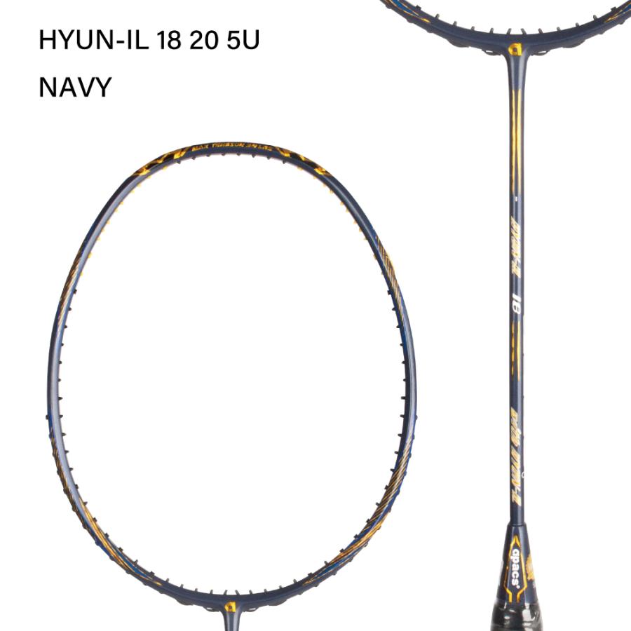 吉*己様 apacs HYUN-IL 18 20（5U） アパックス バドミントンラケット ヒュンイル18 20 HYUN-IL 18