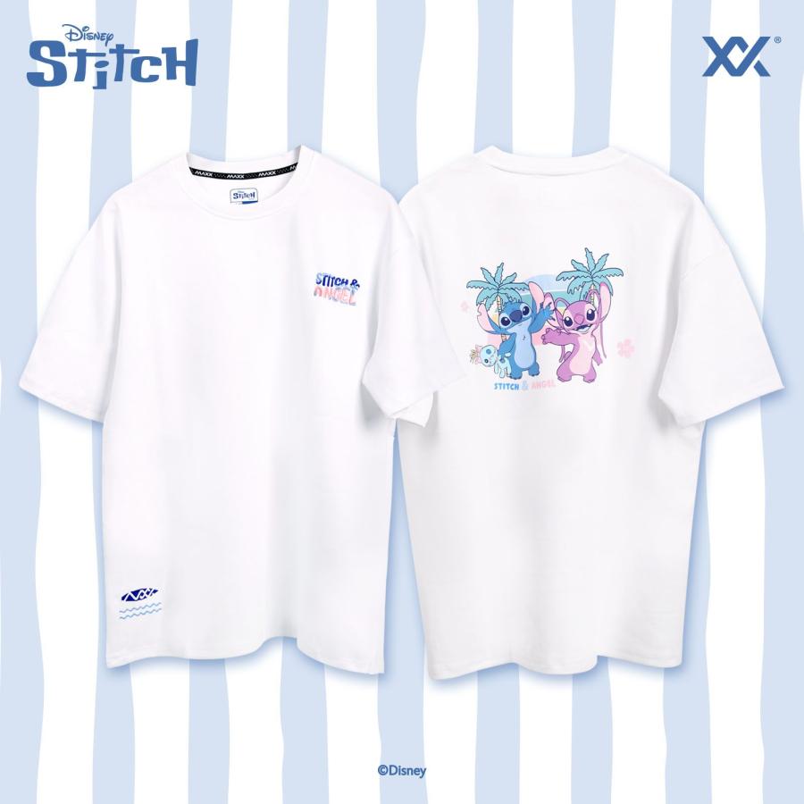 スティッチ エンジェル Tシャツ オーバーサイズ ユニセックス 半袖