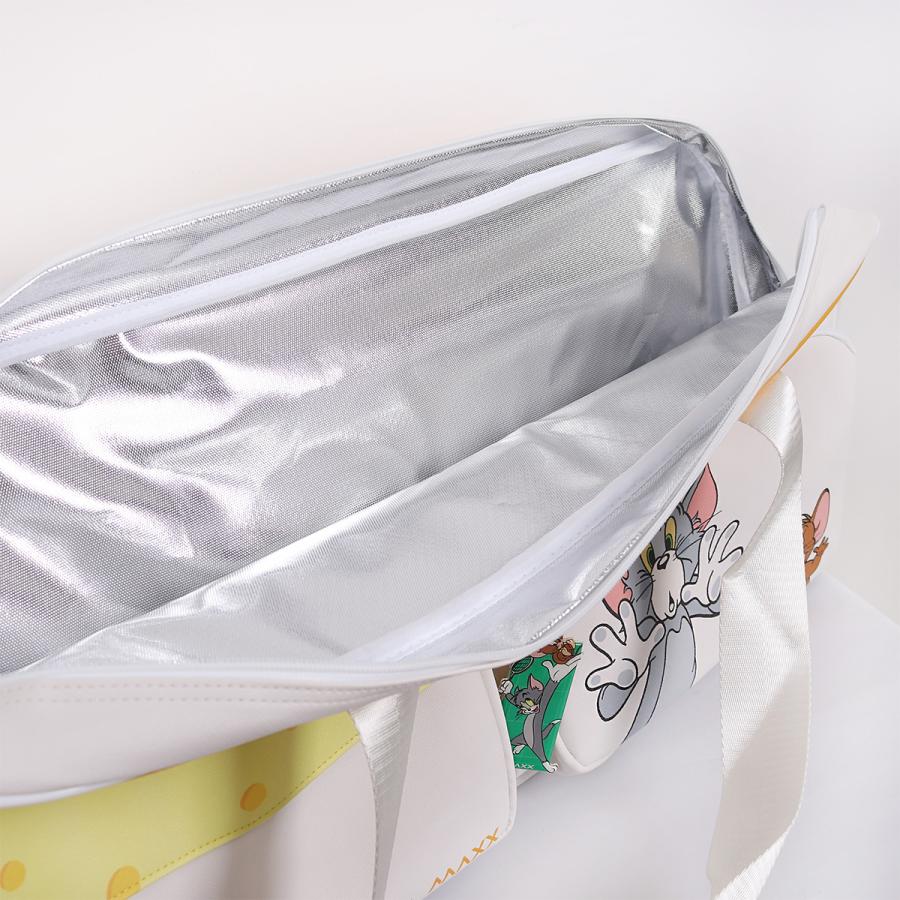 トム&ジェリー バドミントン ラケットバッグ 大容量 キー