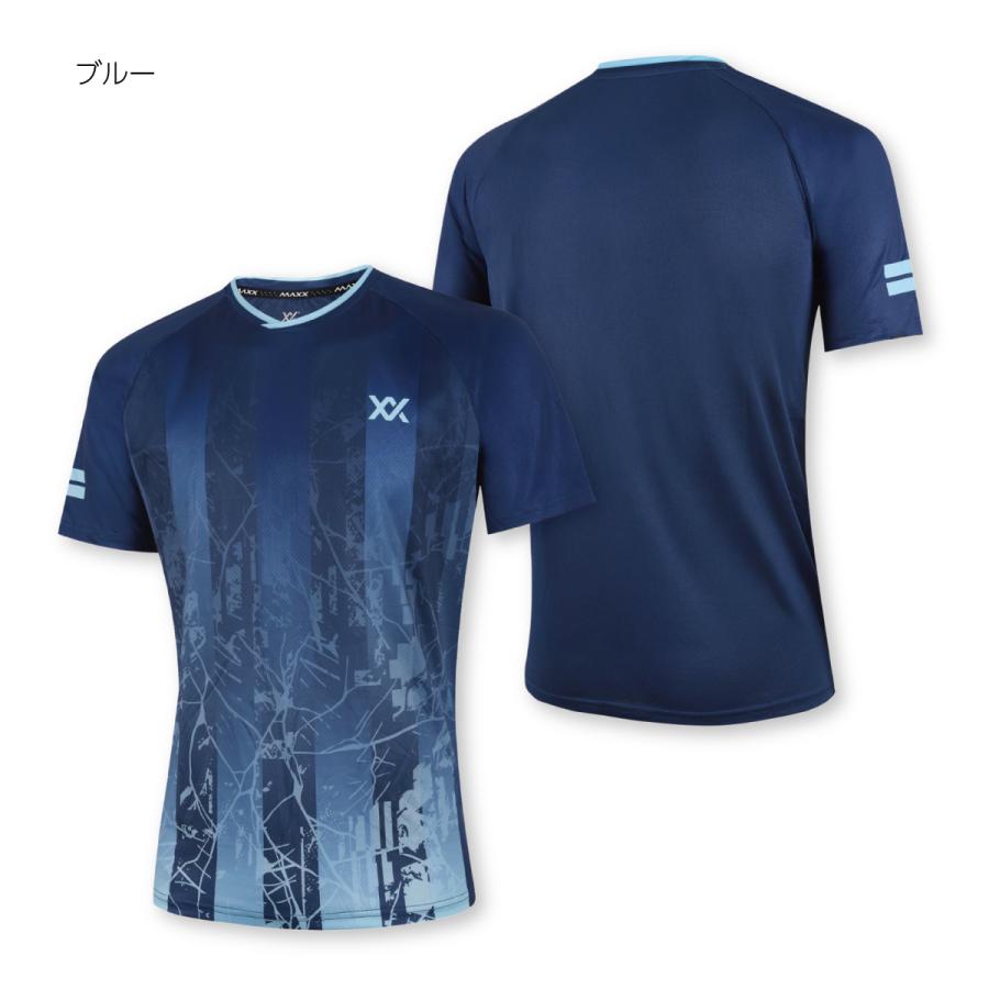 マックス バドミントン ウェア 検定合格品 協会 公認 ゲーム ユニフォーム ジュニア 子供 半袖 ゲームシャツ MAXX MX2003 |  | 02