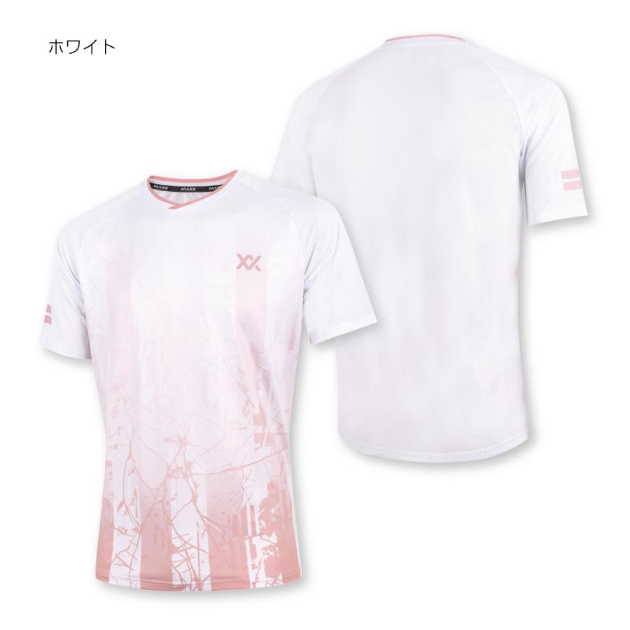 マックス バドミントン ウェア 検定合格品 協会 公認 ゲーム ユニフォーム ジュニア 子供 半袖 ゲームシャツ MAXX MX2003 |  | 03