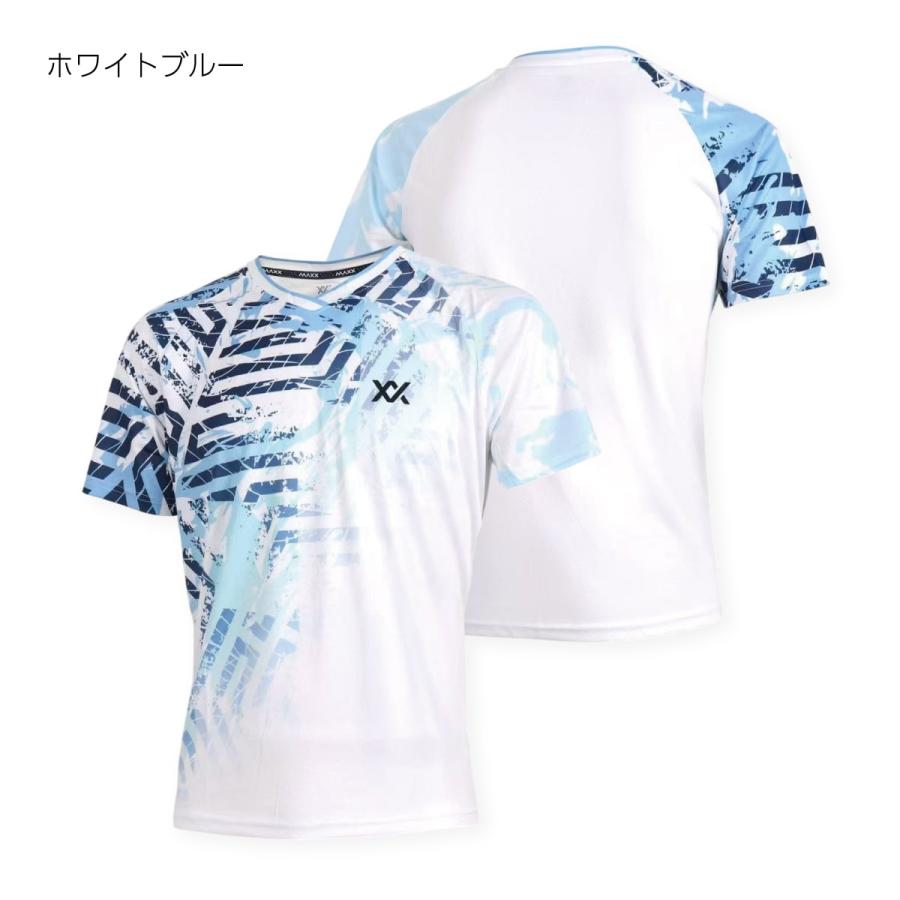 マックス バドミントン ウェア 検定合格品 協会 公認 ゲーム ユニフォーム ジュニア 子供 半袖 ゲームシャツ MAXX MX2005 |  | 02