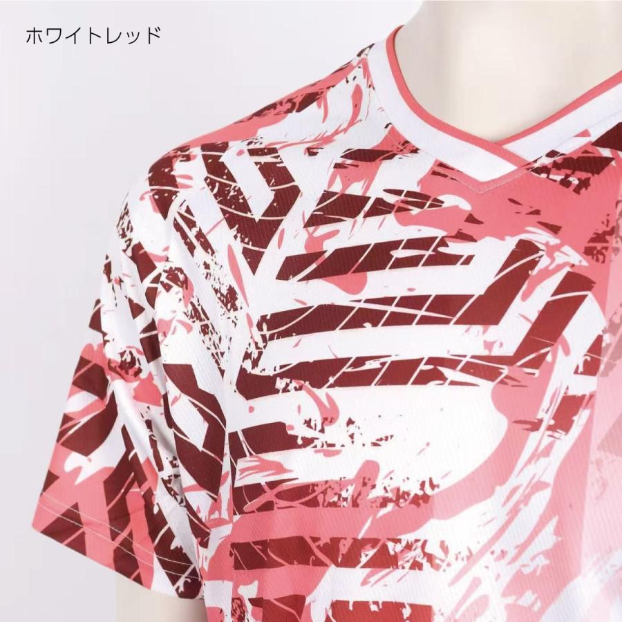 マックス バドミントン ウェア 検定合格品 協会 公認 ゲーム ユニフォーム ジュニア 子供 半袖 ゲームシャツ MAXX MX2005 |  | 08