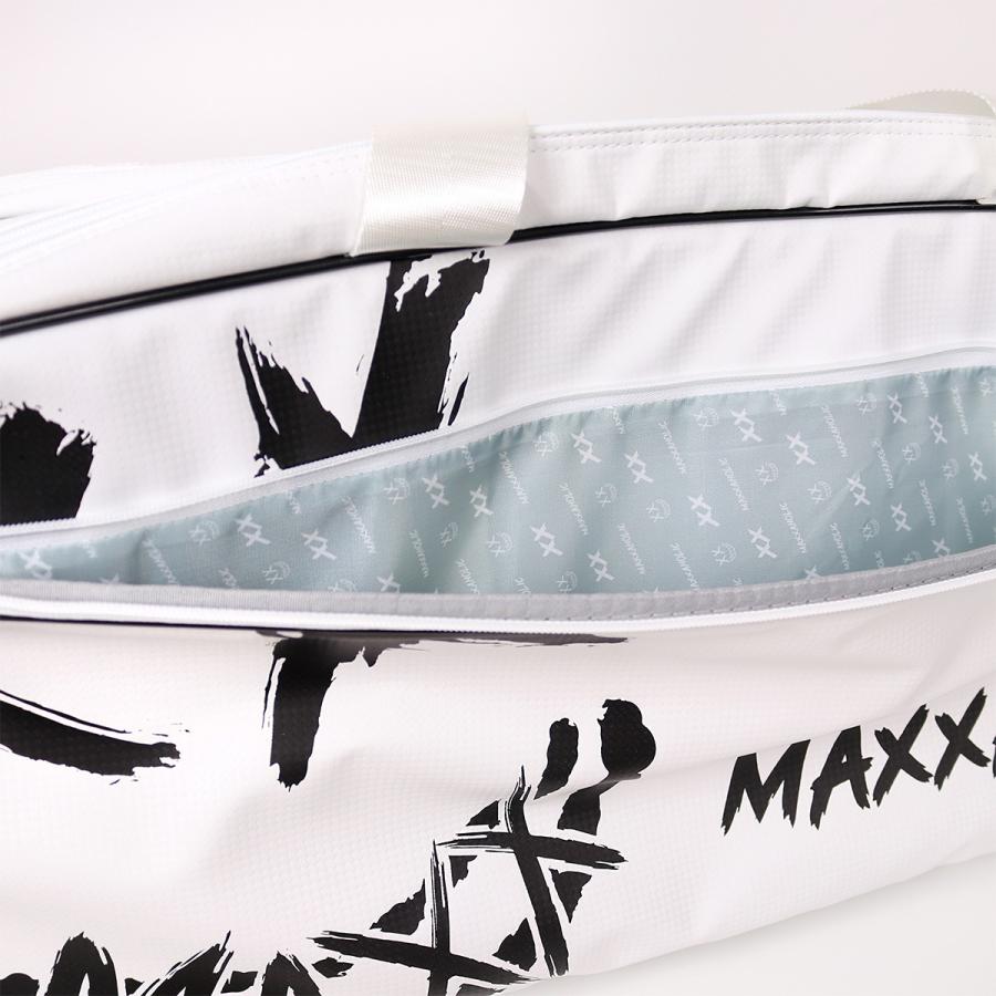 バドミントンラケットバッグ トーナメントバッグ スクエア型 2WAY仕様