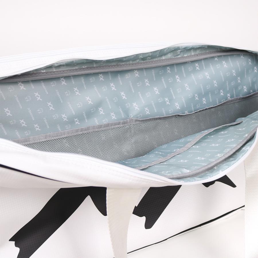 バドミントンラケットバッグ トーナメントバッグ スクエア型 2WAY仕様