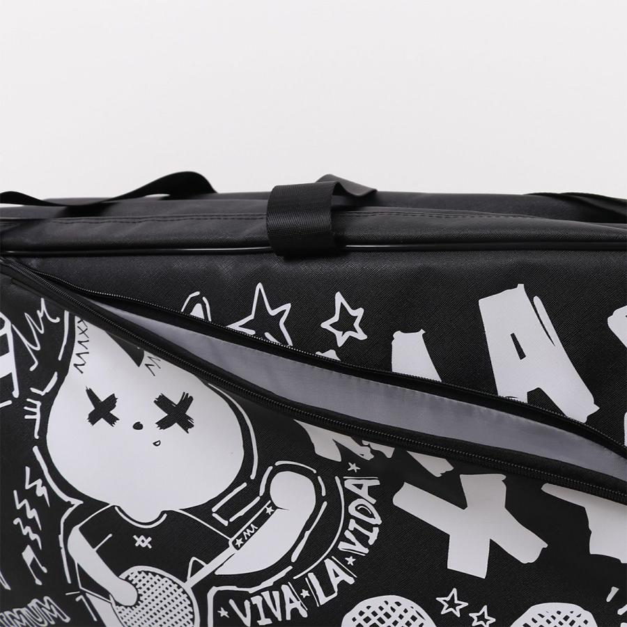 マックス バドミントンラケットバッグ トーナメントバッグ スクエア型