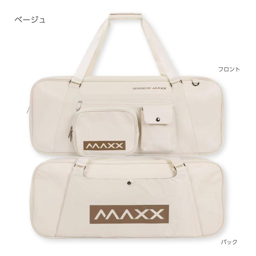 バドミントン ラケットバッグ トーナメントバッグ 外部収納ポケット