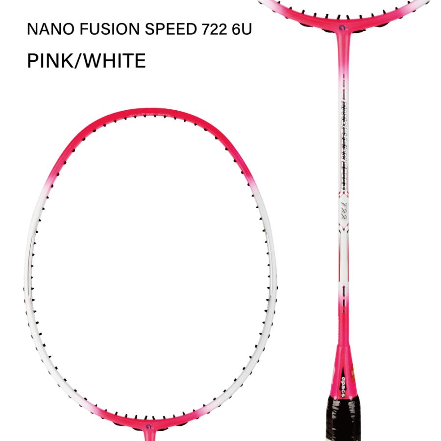 apacs NANO FUSION SPEED 722 ピンク ラケット 2本