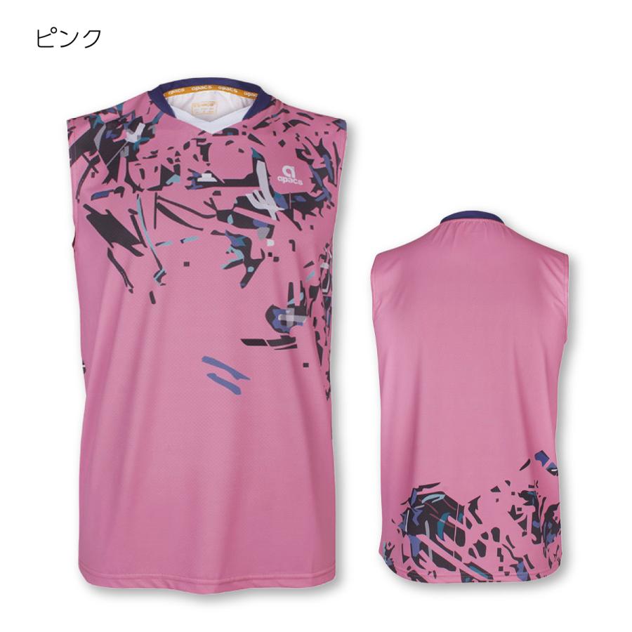 バドミントン ウェア ノースリーブ シャツ 速乾 検定合格品 協会