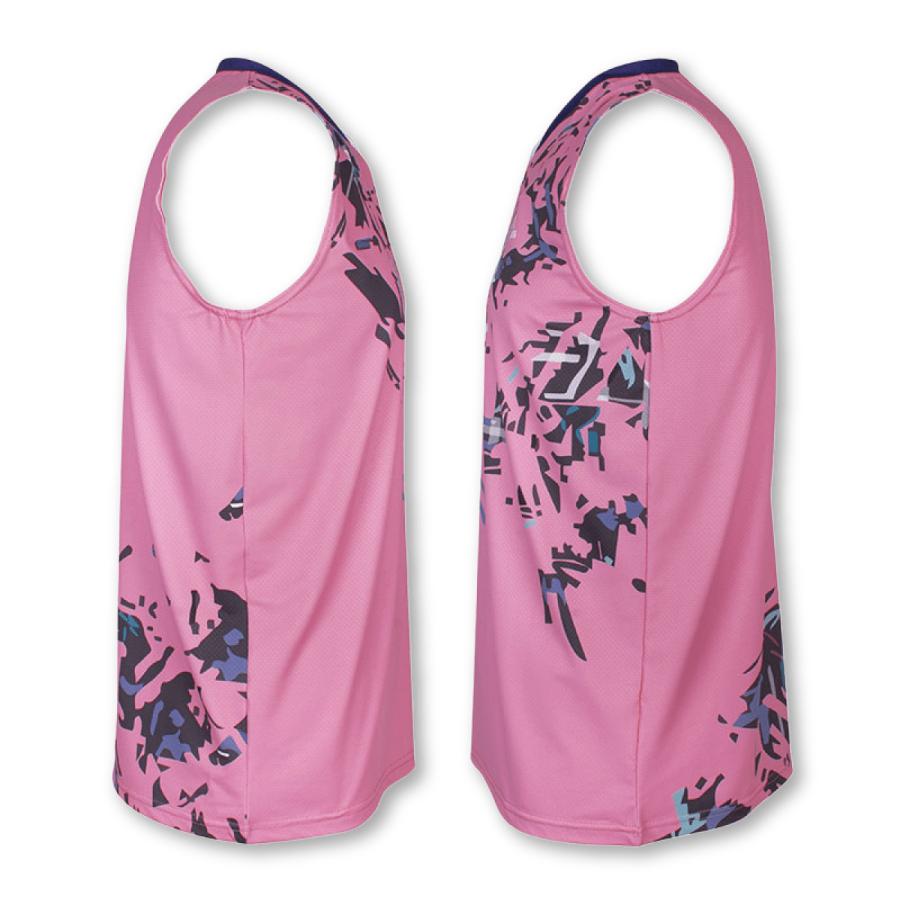 バドミントン ノースリーブシャツ Lサイズ メンズゲームシャツ(ノースリーブ)（バドミントン用・ウェア）の