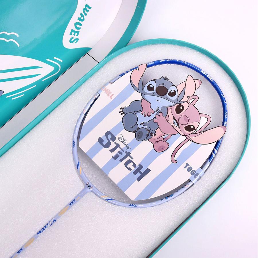 スティッチ コラボ バドミントンラケット 4U-G6 ヘッドヘビー ラケットBOX付き ブルー ディズニー MAXX 限定 ギフト プレゼント STRAC |  | 08