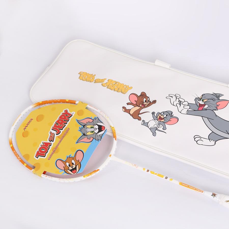 トム&ジェリー バドミントンラケット 6UG6 ラケットカバーケース