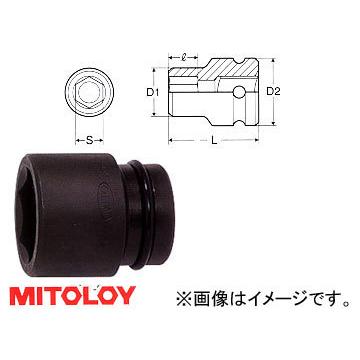 ミトロイ/MITOLOY 1"(25.4mm) インパクトレンチ用 ソケット(スタンダードタイプ) 6角 1-5/16inch P8-1-5/16｜apagency02
