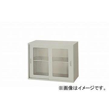 ナイキ/NAIKI ネオス/NEOS ガラス引違い書庫 枠付 ウォームホワイト NWS-0807HG-AW 800×400×700mm