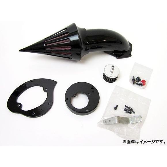 エアークリーナーキット ホンダ VTX 1300（全年式） ブラック AP-TNAC001+IA002-BLACK 2輪｜apagency02