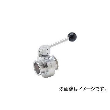 フジトク サニタリーバタフライバルブ ZCBSF1.5S(3755649)