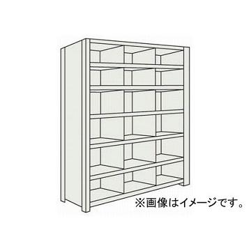 トラスコ中山/TRUSCO 軽量棚 縦仕切付 W875×D300×H1500 3列6段 53V37 NG(5022568) JAN：4989999722352