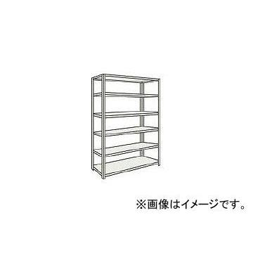 トラスコ中山/TRUSCO M5型中量棚 1800×471×H2400 6段 単体 NG M58656 NG(3020231) JAN：4989999749243