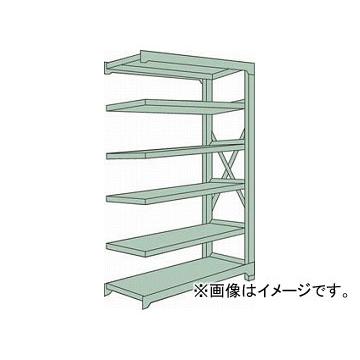 トラスコ中山/TRUSCO R3型中量棚 1500×900×H2100 6段 連結 R37596B(5048265) JAN：4989999739466