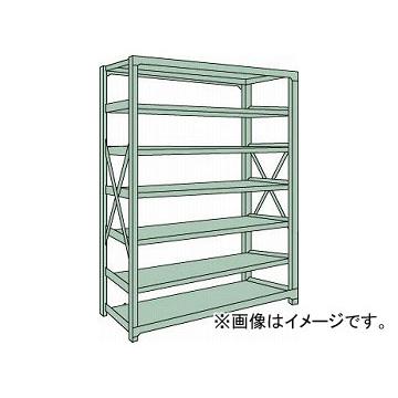 トラスコ中山/TRUSCO R3型中量棚 1800×900×H2400 7段 単体 R38697(5049024) JAN：4989999740059