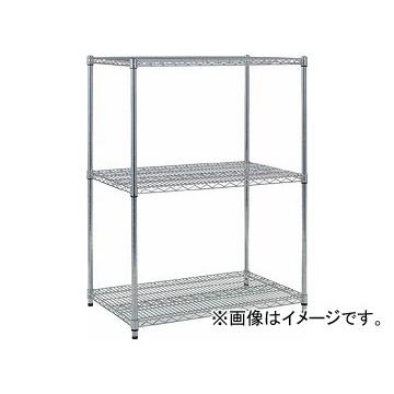 トラスコ中山/TRUSCO スチール製メッシュラック W905×D609×H1228 3段 TME4363(2995875) JAN：4989999745696