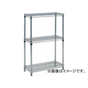 トラスコ中山/TRUSCO ステンレス製メッシュラック H923×W1207×D457 3段 TSM3443(2996448) JAN：4989999745801