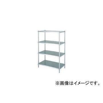 シンコー/SHINKOHIR ステンレスラックベタ棚4段 RB46060