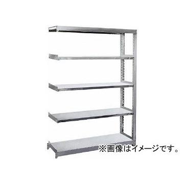 トラスコ中山/TRUSCO ステンレス軽中量棚 増結 W860×D450×H1800 5段 SM26345B(5221048) JAN：4989999657487