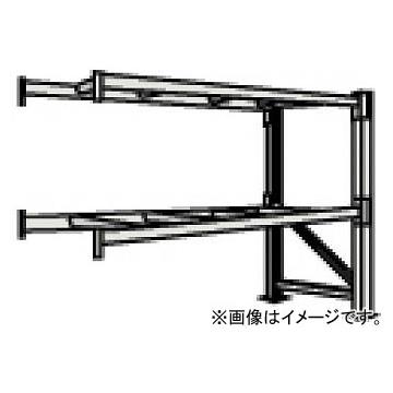 トラスコ中山/TRUSCO 重量パレット棚1トン2500×900×H2000連結 2段 1D20B25092B
