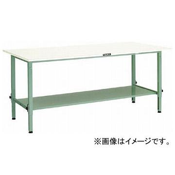 トラスコ中山/TRUSCO SAEM型高さ調節作業台 1800×750 下棚2枚付 SAEM1800LT2