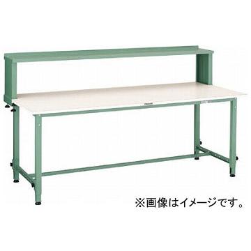 トラスコ中山/TRUSCO AEM型高さ調節作業台 1800×750 上棚付 AEM1800YURB(2891239) JAN：4989999815535