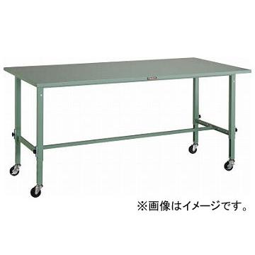 トラスコ中山/TRUSCO SAEM型高さ調節作業台 1800×900 φ75キャスター付 SAEM1809C75(2891204) JAN：4989999815443
