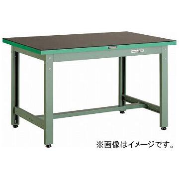 トラスコ中山/TRUSCO ゴムマット張りGWP型作業台 900×750 GWP0975G5(3032043) JAN：4989999586794