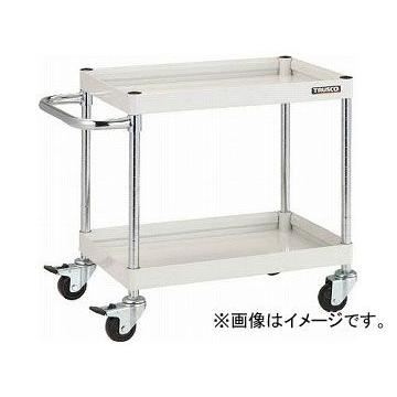 トラスコ中山/TRUSCO ファルコンワゴン750×500 ゴム車輪 W色 FAW672W(4164245)