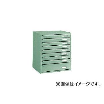 トラスコ中山/TRUSCO 卓上ツールケース ワイド 9段 384×327×H453 DTL1S8(5021481) JAN：4989999625929